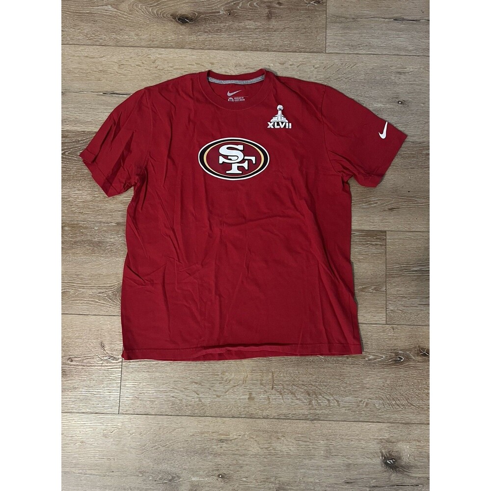 XL Patrick Willis San Francisco 49ers Super Bowl Nike T-shirt New Orleans